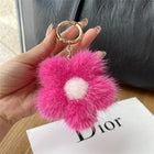 Llavero con peluche de sol de visón premium - Labubu llavero precio asequible