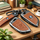 Llavero BMW M Premium de Aleación y Cuero - Protector Elegante para Llave de Coche