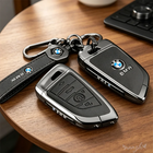 Llavero BMW M Premium de Aleación y Cuero - Protector Elegante para Llave de Coche