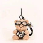 Llavero a Crochet Paso a Paso – Osito de Peluche con Cámara y Gafas – Colgante Premium