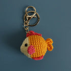 Llaveros Personalizados de Animales Marinos - Llavero Crochet Hecho a Mano - Pez Tropical y Tiburón