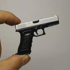 Charm para Bolsos - Llavero Pistola G17 Mini Aleación 1:3 Colección
