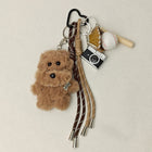 Llavero con Peluche de Capibara, Conejo y Oso - Suave y Adorable Accesorio para Bolso