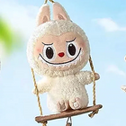 Labubu Llavero Precio | POP MART The Monsters Wood Workshop Colgante Sorpresa Original
