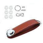 Llaveros Originales para Coche - Elegante Llavero de Cuero para Hombre y Mujer, Organizador de Llave