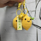 Llavero a Crochet Paso a Paso - Limón Tejido a Mano, Regalo Premium con Significado