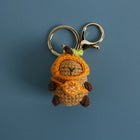 Llavero Capibara Peluche Tejido a Crochet - Regalo Premium Hecho a Mano