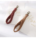 Llaveros Crochet Artesanales - Cordón de Teléfono Tejido a Mano Antipérdida Premium