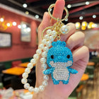 Bag Charm Sirena Delfín Brillante Colgante Misterio Océano Regalo Mujer
