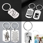 Llaveros Personalizados Metal con Foto - Regalo Único para Pareja, Mascota o Recuerdo de Mascota, Ll