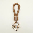 Llavero con Foto Personalizado - Sausage Dog PU Leather Colgante para Llaves, Regalo Original para H