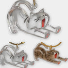 Bag Charm Llavero Cápsula Transparente para Bolso - Guarda el Pelo de tu Gato, Recuerdo Adorable