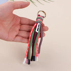 Llavero para Moteros Premium - Antirrobo con Mosquetón y Colgante Tassel