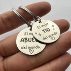 Llavero para Moteros - Regalo Original para Abuela - Llavero Premium To My Grandmother