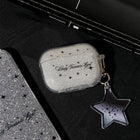 Llavero para Moteros - Estrella Brillante con Funda para AirPods Pro 2, Accesorio Premium y Elegante