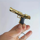 Llavero para moteros Desert Eagle 1:4 Aleación Desmontable con 2 Campanas, Regalo Premium Hombre Muj