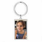 Llavero con Foto Personalizado - Regalo Único para Pareja, Familia o Mascota - Amaxer