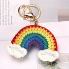Llaveros de Crochet Paso a Paso - Llavero de Trébol de Cuatro Hojas Tejido a Mano - Regalo Premium