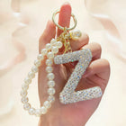 Llaveros Personalizados con Inicial A-Z | Regalo para Mejor Amiga (Pack 2+1 GRATIS)