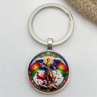 Llavero para Bolso San Miguel Arcángel Protector - Amuleto Religioso Premium