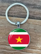 Llavero Metal Bandera Sudamérica Brasil Chile Argentina Perú Colombia - Recuerdo Turístico Premium