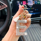 Llaveros Originales para Coche - Abeja con Diamantes y Letras, Colgante Elegante para Llaves