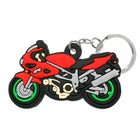 Llavero para llaves de moto - Diseño de motocicleta, llavero para la moto que no raya la tija, regal
