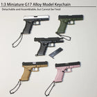 Charm para Bolsos - Llavero Pistola G17 Mini Aleación 1:3 Colección