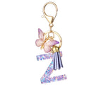 Llaveros Originales para Coche - Letras A-Z Personalizadas, Elegante Llavero Metálico para Mujer, Re