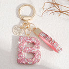 Llaveros Originales para Coche - Inicial A-Z Elegante y Brillante para Mujer