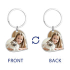 Llaveros Personalizados con Foto - Regalo Único para Familia y Pareja - Acero Inoxidable Premium