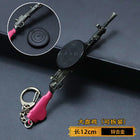 Llaveros originales para coche - Llavero de pistola de aleación, regalo premium para hombre