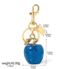 Llavero para Bolso Cereza Roja - Colgante de Frutas de Verano, Accesorio Elegante para Mujer