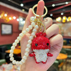 Bag Charm Sirena Delfín Brillante Colgante Misterio Océano Regalo Mujer