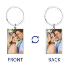 Llaveros Personalizados con Foto - Regalo Único para Familia y Pareja - Acero Inoxidable Premium
