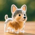 Llavero para Bolso con Cápsula de Mascota - Charm Adorable para Amantes de Perros y Gatos