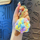 Llavero personalizado de crochet - Mini helado artesanal único