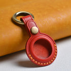 Llavero para Airtag de Cuero Premium - Funda Protectora para Niños, Mascotas, Equipaje, Mochila y Ll