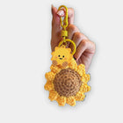 Bag Charm Girasol Kawaii - Llavero Premium para Graduación y Fiestas