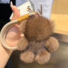 Llaveros Originales para Coche - Osito Peluche Violento Creativo y Premium para Llavero de Mochila