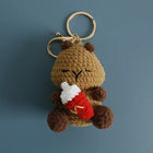 Llavero con foto personalizado - Muñeco de Oveja Amigurumi de Ganchillo, Llavero de Animal de Dibujo