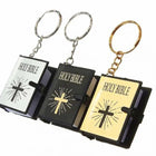 Llavero para moteros - Holy Bible Book, diseño premium y resistente