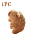 Llaveros de Capibara Peluche Suave y Exclusivo para Coche - Original y Tierno