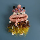 Llavero con Foto Personalizado a Crochet – Muñeco Hecho a Mano con Amor, Regalo Único y Premium