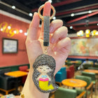 Bag Charm Sirena Delfín Brillante Colgante Misterio Océano Regalo Mujer