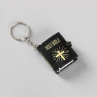 Llavero para moteros - Holy Bible Book, diseño premium y resistente