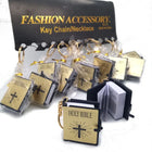 Llavero para moteros - Holy Bible Book, diseño premium y resistente