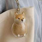 Llavero para Bolso con Cápsula de Mascota - Charm Adorable para Amantes de Perros y Gatos