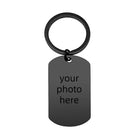Llaveros Personalizados Metal con Foto - Regalo Único para Pareja, Mascota o Recuerdo de Mascota, Ll