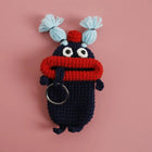 Llavero con foto personalizado - Muñeco de ganchillo divertido para llaves